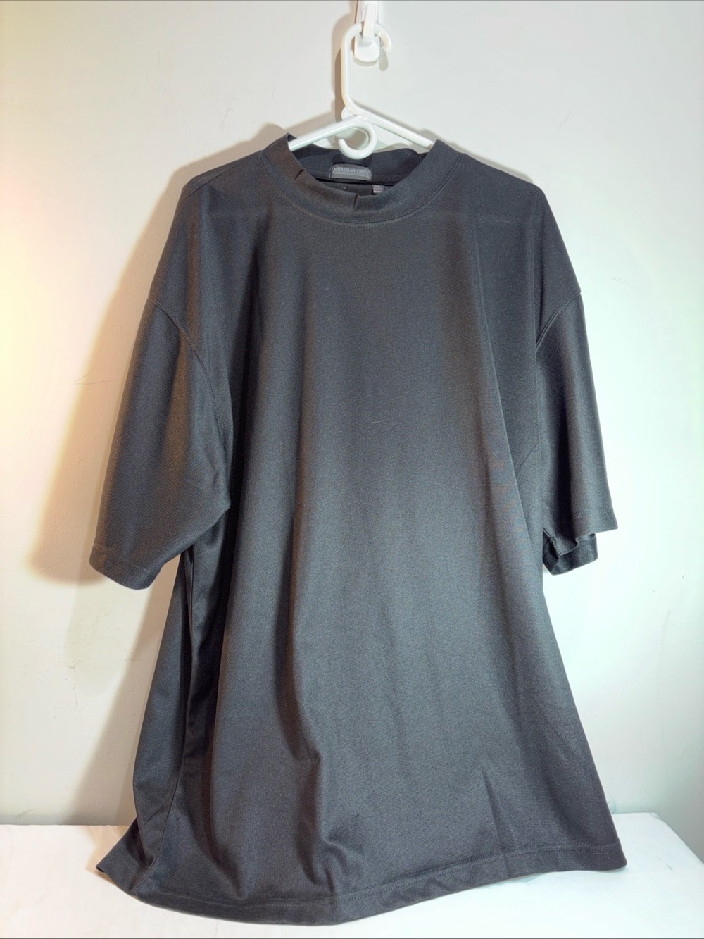 Jonathan Corey Men's Oversized Crewneck T-Shirt - Black. 961
